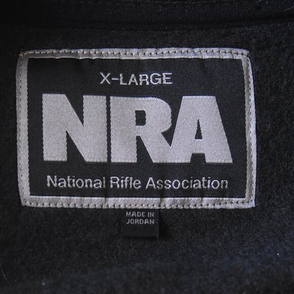 NRA Soft Shell 1/4 Zip Pull Over Jacket Size XL Men' National Rifle Assoc. - Picture 4 of 6